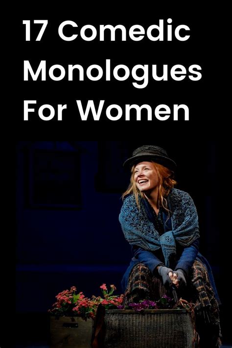 Best comedic monologues for females. Comedic monologues from plays for auditions and acting practice. 