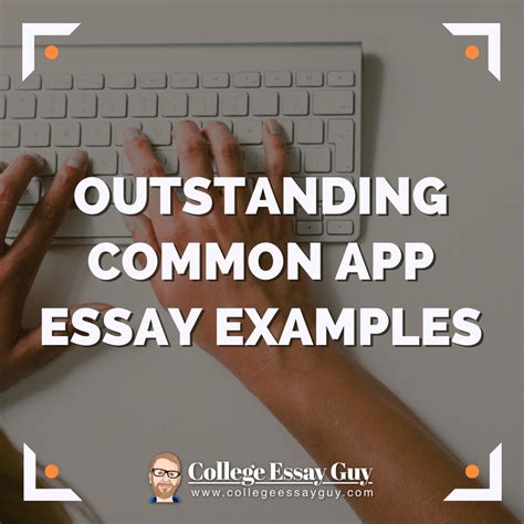 Best common app essay examples. Common App Essays 2023‒2024. Each year, the Common Application organization releases the prompts for the Common App essays. Often referred to as the “personal statement,” Common App essays are a central part of the college application process. Students can choose from one of seven Common App essay prompts to best … 