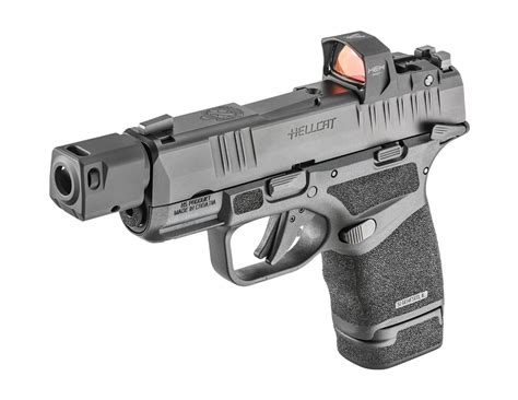 Best compensator for hellcat. The new Hellcat RDP builds on the success and popularity of the original Hellcat OSP™ micro 9mm with the addition of a 3.8″ threaded barrel and an included Self Indexing Compensator. Compact and capable, the compensator vents gas from the barrel to significantly reduce muzzle rise and felt recoil. 
