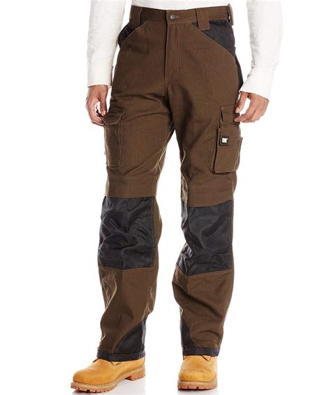 Best construction work pants. The Carhartt mens Rugged Flex Rigby Double Front Work Utility Pants are designed for durability and comfort. Made from 8-ounce, 98 percent cotton and 2 percent spandex canvas, these pants are built to last. The rugged flex durable stretch technology allows for ease of movement, making them ideal for active individuals. 