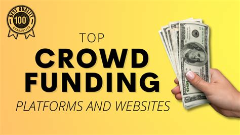 Best Crowdfunding Websites & Platforms for Tech St