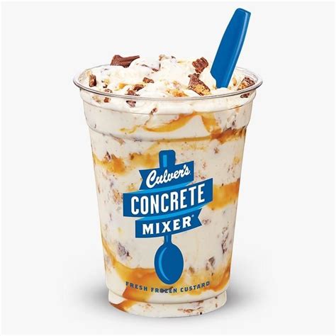The Best Soups at Culver's; What Sauces Does Culver's Have? Culver's Concrete Mixer Menu 2022 Culver's Concrete Mixer Menu, Prices and Nutrition. Culver's Concrete Mixer Menu 2023 A concrete mixer is like an ice cream shake with toppings mixed in- it combines scoops of … Read more. Search. Search.. 