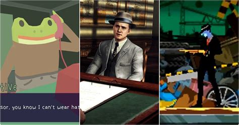 Best detective games. Aug 27, 2020 ... It's a little quirky, but fun for a change of pace. There are also a couple good puzzle games, albeit not detective style, that will give you ... 