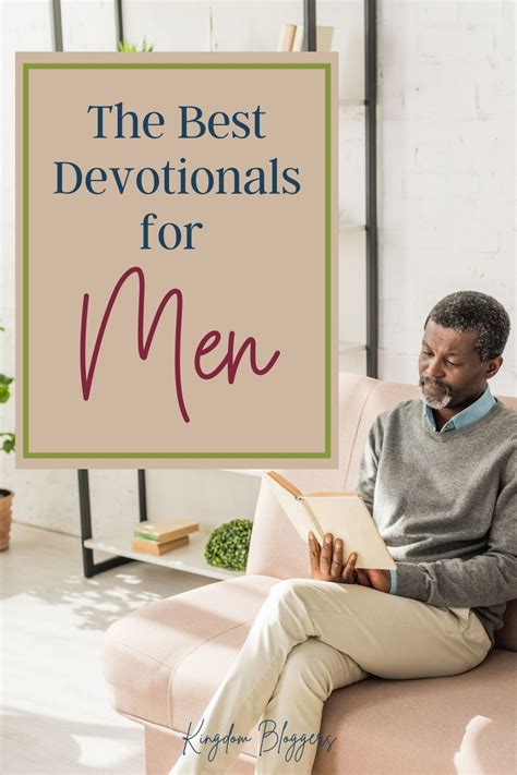 Best devotionals for men.  In your example "experienced" is the p...