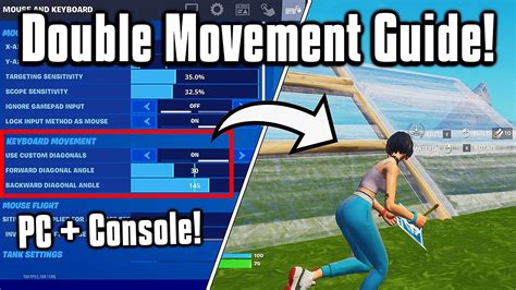 The NEW BEST Fortnite DOUBLE MOVEMENT Settings for Chapter 3 (PC, PS4, PS5 & Xbox)Best Double Movement Settings In Fortnite Season 4 Chapter 3Best Diagonal M.... 