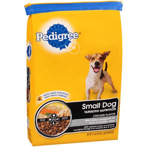 Best dry dog food for small dogs. 