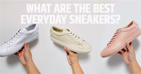Best everyday sneakers. Dec 28, 2023 ... Ensure you stay in style with the best sneakers on this list · How did we end up loving sneakers? · Athletic sneakers vs. style sneakers · Air... 