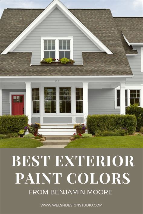Best exterior paints. For exteriors, soft olive green paint colors, like Olive Gray, are a tranquil complement to homes surrounded by a natural landscape. Off-white accents in ... 