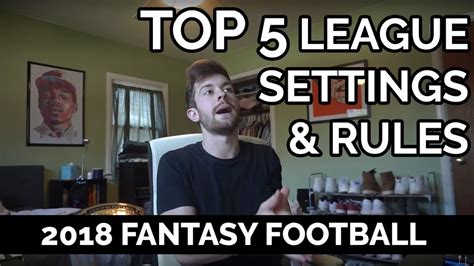Best fantasy football league settings. Apr 10, 2023 · 2023 Scoring Leaders. Depth Charts. Fantasy Focus Podcast. More. If you are looking for a way to make your league more fun, this is just the column for you. Liz Loza shares some interesting twists ... 