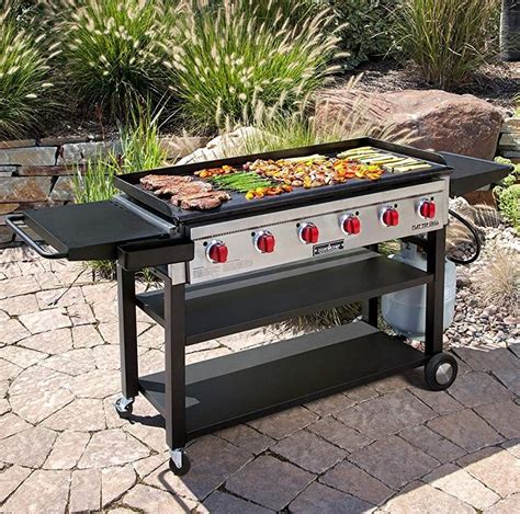 Best flat top grill. Best Overall Flat Top Grill – Blackstone 1825. Best Value for Money Flat Top Grill – Royal Gourmet PD1300. Best Budget Flat Top Grill – Char-Broil 2-Burner Tabletop Gas Griddle. Best Flat Top Grill/Griddle Combo – Royal Gourmet GD401C. Best Flat Top Grill for Camping – Camp Chef Versatop. What Makes A Good Flat Top Grill? 