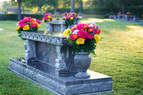 Best flowers for cemetery.  Cemetery flower design is evolving, reflecti...
