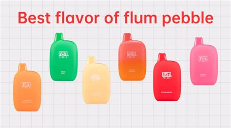 Best flum pebble flavor. Flavors range from Cool Mint to Strawberry Coconut. It uses a mesh coil for optimized flavor production. And the draw-activation automatically fires the battery when you inhale. Between the long life and variety of flavors, the Pebble aims to deliver maximum convenience. Specification of Flum Pebble E-liquid Capacity: 14ml 