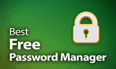 Best free password manager. The Best Free Password Manager. Our favorite paid password managers are Dashlane and Keeper because they offer excellent, smooth password management … 