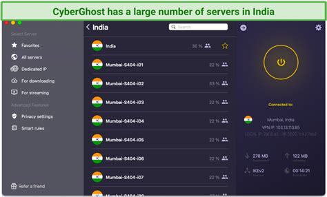 Best free vpn for india server. Connect to VPN Servers in India. Take back your online freedom and privacy with CyberGhost VPN. Choose one of our virtual server locations in India to get a new VPN server address and encrypt your connection. This protects you from snoops, cybercriminals, and government surveillance. Connect to any of our servers in 100 to change your VPN ... 