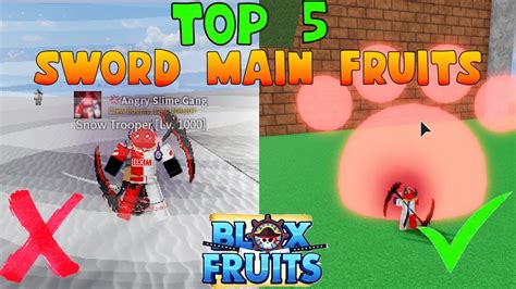 Best fruit for sword main. Coming from a sword main who uses Tushita, any fruit worked well. I don’t play Bloxfruit anymore, but pheonix was a really good option for me before its awakening and it’s easy healing in pvp. Light worked for me when it came to runners. Dark worked for me in certain situations. . 
