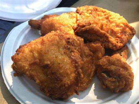 Best fry chicken near me. Pies ‘n’ Thighs has been awarded Best Apple Pie and Best Fried Chicken by Food and wine! 2. Napoleon’s Southern Cuisine and Bakery. 1180 Bedford Ave Brooklyn, NY 11216. Phone: (347) 663-3069. Visite website. Napoleon’s Southern Cuisine and Bakery, as mentioned in the name, are known for their bakery and soul food. 
