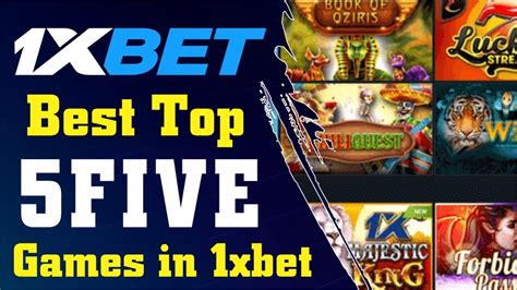 Best games to play on 1xbet