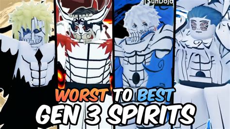 Best gen 3 shindo life. TODAY WE FIND OUT WHAT TAILED SPIRIT IS TRULY THE BEST IN SHINDO LIFE....GEN 1, GEN 2, GEN 3. I hope you guys like this video because it's a new type of cont... 