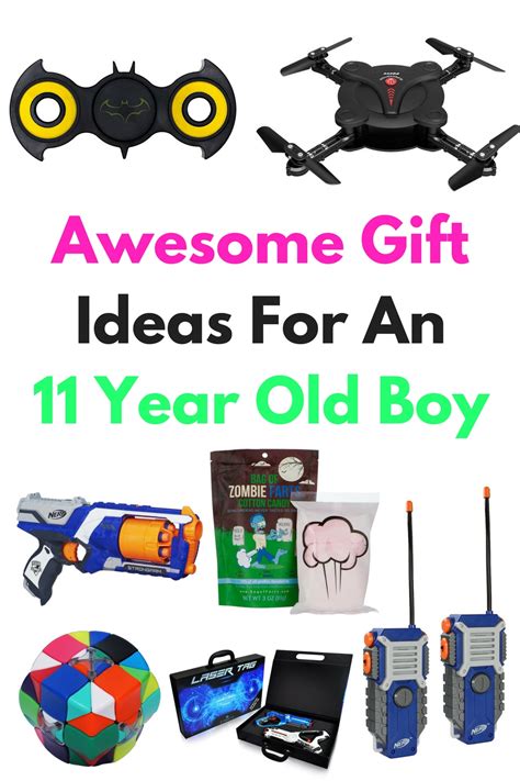 Best gifts for 11 year old boys. Things like building sets, puzzles, and arts and crafts products will appeal to all interests,” says Dr. Gummer. A mix of trendy gifts and classics is always a balance. Cost: The best gifts for ... 
