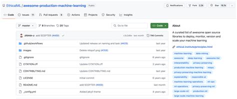 Best github for machine learning.  Jul 23, 2025 · Conclusion These GitHub repositor...