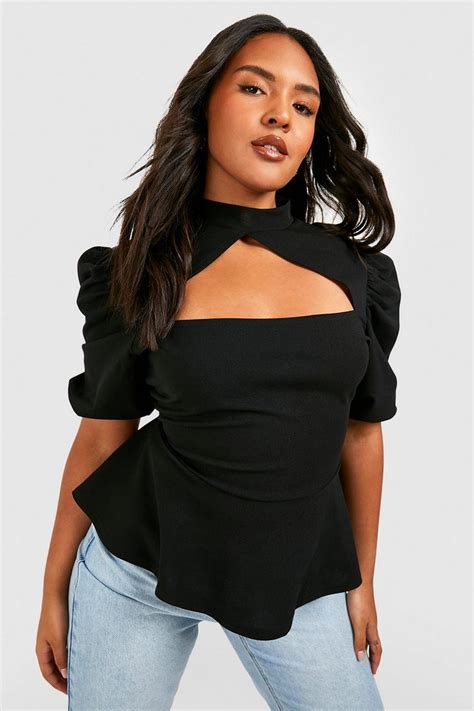 Amazon.com: going out tops for women plus size. ... Womens Cute Tops Peplum Puff Sleeve Going Out V Neck Sexy Tops Backless Ruffle Hem V Wire Zip Blouse. 3.9 out of 5 stars 31. Save 12%. $22.99 $ 22. 99. Was: ... Women's Plus Size Sheer Mesh Short Sleeve Crop Top T Shirt Without Bra. 4.2 out of 5 stars 41.. 