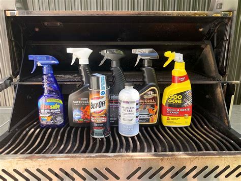 Best grill cleaner. Carbona 2-in-1 Oven Rack and Grill Cleaner in the 16.8 oz. bottle is an easy-to-use cleaner that easily breaks down the grease and gunk on your grill. This formula is biodegradable so that you can dispose of it quickly. It also doesn't require you to scrub. 