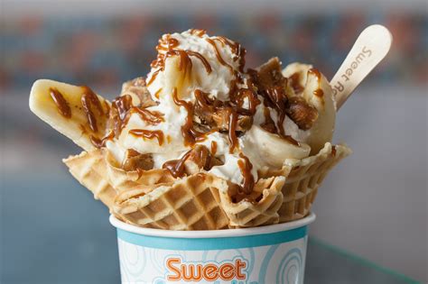 Best grocery store ice cream. Reese's kicked off 2023 by unveiling seven new frozen treats, two of which are made with "light ice cream," which has less fat and fewer calories than regular ice cream. The other five desserts feature a base of either chocolate or peanut butter frozen dairy dessert. These items include Reese's Peanut Butter Sandwiches, Reese's … 
