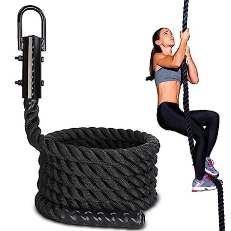 Best gym climbing rope.  This article highlights five top options, comparing materi...