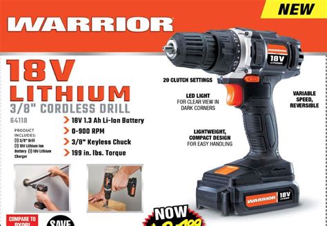 Harbor Freight Tools offers a variety of cordless and corded drills and drivers, including 3/8-inch and 1/2-inch options, cordless right angle drills, and screwdrivers. If you need a tool with extra power, consider an impact driver or an impact wrench. Impact drivers are perfect for driving screws and bolts, while impact wrenches are ideal for ...