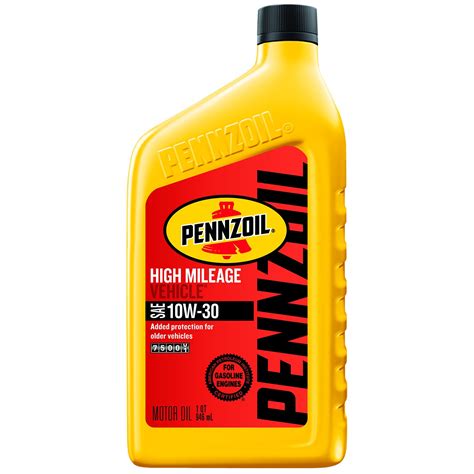 Best high mileage oil. Pennzoil Platinum High Mileage SAE 5W-20 is a full synthetic motor oil made with natural gas formulated to reduce oil burn off and stop leaks in engines with more than 75,000 miles and helps extend engine life and protects for up to 15 years or 500,000 miles, whichever comes first, guaranteed*. 