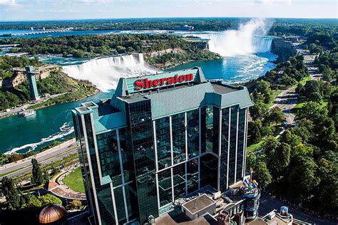 Best hotels at niagara falls. The Giacomo, Ascend Hotel Collection. This luxury boutique hotel is within an 8-minute walk of the Niagara Falls. The Giacomo features a 19th floor Skye View Room, full lounge, gym and modern rooms with free Wi-Fi. Guest rooms at the Gi… read more. Rating 8.0 Rooms 36 Prices from $ 84. 