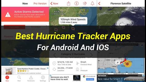 Best hurricane tracking app - YouTube