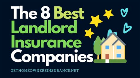 Best insurance companies for landlords. Here are 5 top picks to consider when shopping for the best landlord insurance companies. ‍ Country Financial: Best for overall customer satisfaction ‍ Serving 19 states, Country Financial brings nearly 100 years of insurance experience, tracing back its start as a fire and lightning insurance provider. 