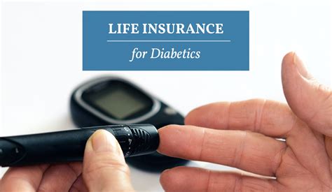Life insurance for type 1 and type 2 diabetics. Life insurance 