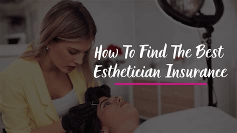 More information Steps for insuring your esthetician business What do I need for a esthetician insurance quote? Insure your esthetician business today Get a quote Or, call …. 