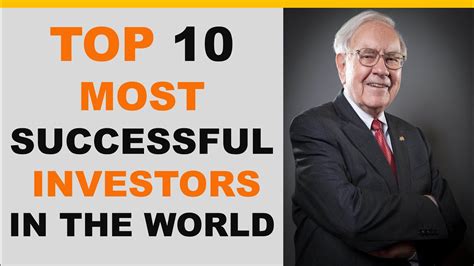 Jun 28, 2021 · Here are the 10 best investors of all time: Source for returns: Excess Returns: A comparative study of the methods of the world’s greatest investors. I came across this book through Dividend Growth Investor. Best Investors Of All Time: The 10 Greatest Investors Ever (Historical and Modern) 1. Warren Buffett. Record: 23% annually for 54 years . 