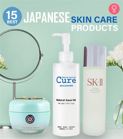 Best japanese skin care products. 