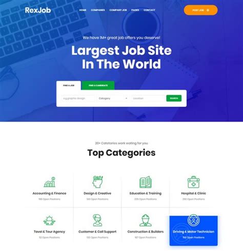 Best jobs website. The UK's favourite job board. CV-Library is the UK's largest independent job board, with 162,589 live vacancies from all industries nationwide available to search! Register your CV to start applying today. With simple search tools and instant job matches delivered to your inbox, it's never been easier to land a new job with CV-Library. 