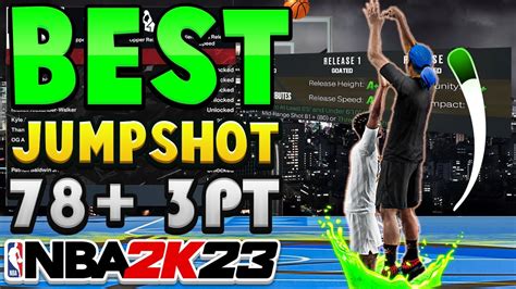 NBA 2K23 BEST JUMPSHOT FOR BUILDS UNDER 6&