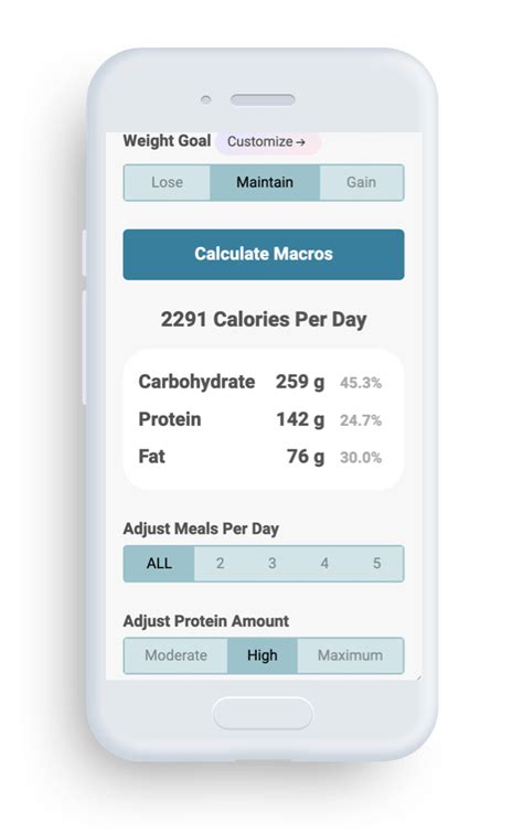 Best macro calculator. Fat. Percentage: 75%. -. -. Total Percentage: 100%. Show Grams per Meal. Meals per Day. The best macronutrient calculator for figuring out your personal macros for building muscle, losing weight, or for the keto diet. Simple, easy, and accurate. 