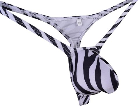 Womens G String Thong Swimsuit Bottom in Super ThinSkinz Cheeta