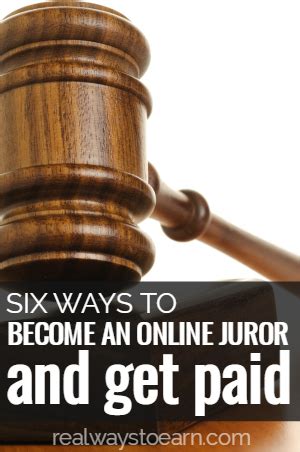 Best method to make money online fast, get paid online juror