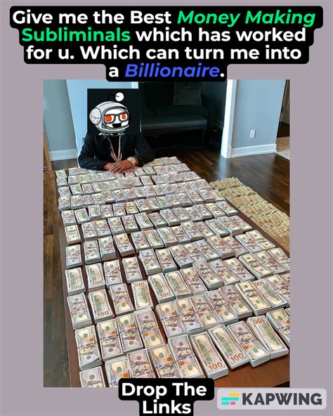 Best money subliminal reddit. .  ...
