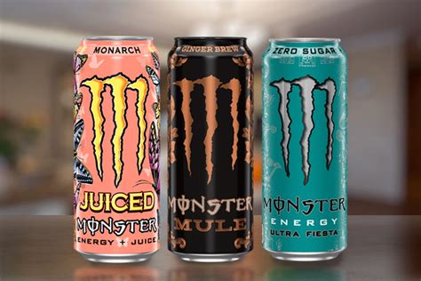 Find out which Monster Energy drinks are the most popular, the most sugar-free, and the most extreme. From the original green apple to the khaotic tangerine, …. 