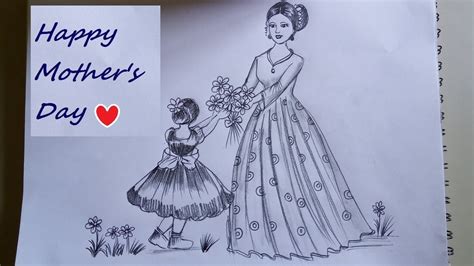 Let's learn How to draw mothers day cardFollow my drawing of mother's day card step by step and I am sure you will be able to draw it easily. This is a very .... 