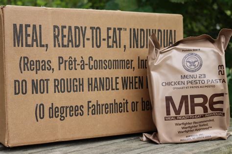 Best mres. Accessory packages such as creamer, spoon, sugar, etc. The shelf life of an MRE is quite lengthy compared to most of the other freeze-dried food packages on the market. When an MRE is stored between 50°-70° F, it can easily last for more than five years. Keep in mind that their nutritional value could decline over time. 