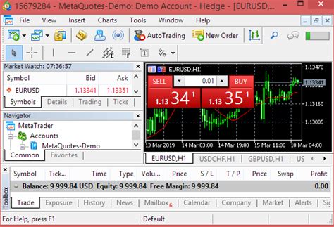 RoboForex offers a MetaTrader 4 demo account, which is a good fit for active traders who are already familiar with the forex market. Users get $5,000 in virtual money to start trading forex with the demo account, which functions 24 hours a day from Monday to Friday. Technical indicators and charts.. 
