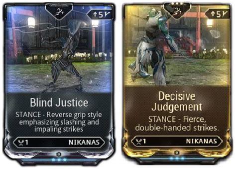 Best nikana stance. Sampotes is good for bonking and CC as Drifter with some heat damage, but for Warframes it's just another hammer that happens to have a larger slam radius. Edun and Syam are really good if you want your Drifter to have some speed and utility. The Edun can be thrown when wielded by a Warframe and explodes shortly afterward, which is REALLY fun. 