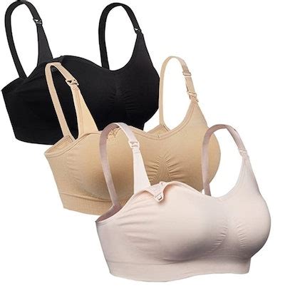 Best nursing bras for large breasts. Nursing Bras Maternity Bra for Breastfeeding Pregnancy Wireless Bralette with Pads, Extenders & Clips Pack of 3. 47. 50+ bought in past month. £1599 (£5.33/count) RRP: £19.99. Save 5% on any 4 qualifying items. FREE delivery Sat, 2 Mar on your first eligible order to UK or Ireland. Or fastest delivery Tomorrow, 28 … 