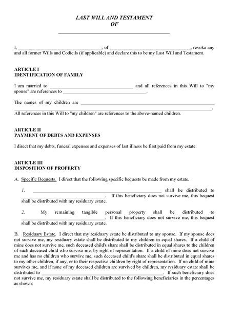 Dec 26, 2023 · Making a Will Yourself. Average Cost: $0. You are allowed to create this document yourself on your own without using a template or getting any type of legal help. You could type and sign the forms ... . 